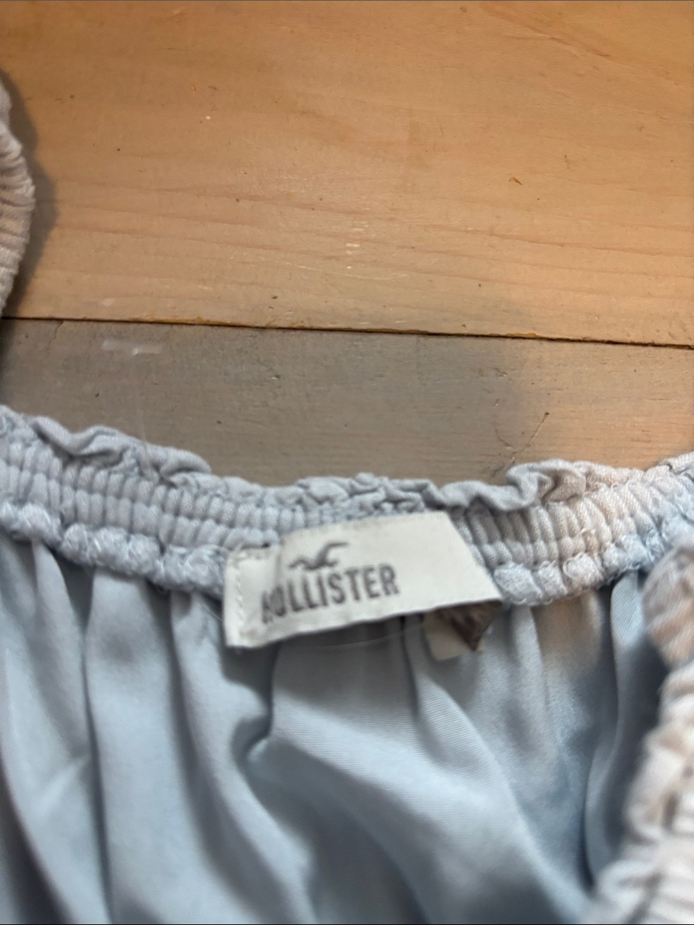 Womens Light Blue Smocked Sundress - with shorts underneath Size Small - Picture 3 of 5